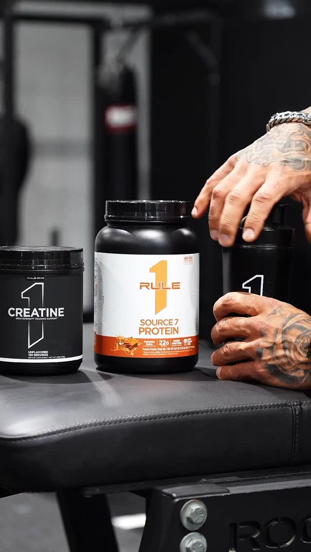 Instagram post by @lucaslakutsin for Rule One Proteins. Caption reads: Everything starts with Rule One....