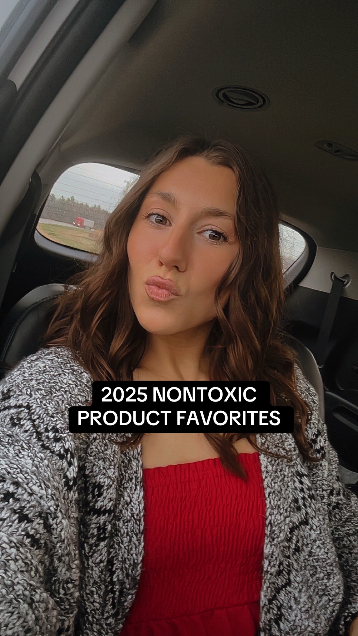 TikTok post by @lowtoxsis for Lume Deodorant. Caption reads: These are my most grabbed for items of 2025! ....