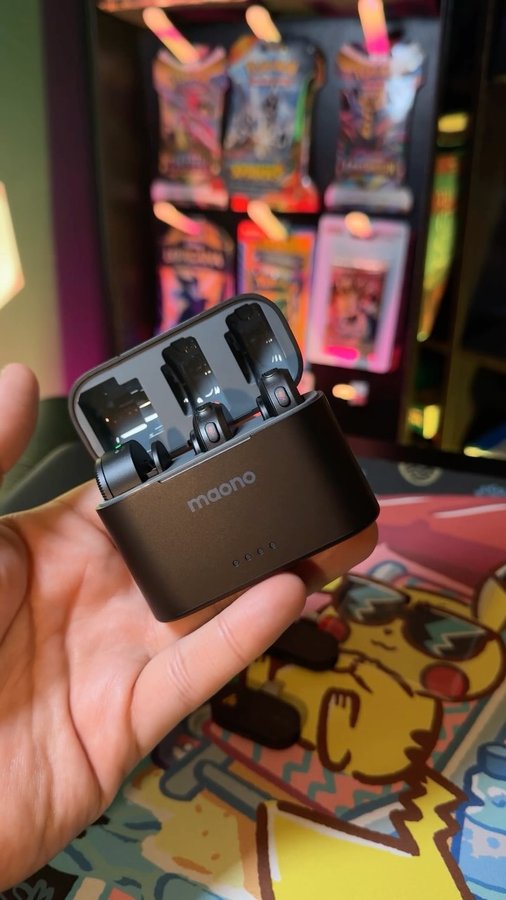 Instagram post by @darthvald0 for MAONO. Caption reads: [...] tools and I couldn’t be happier! The....