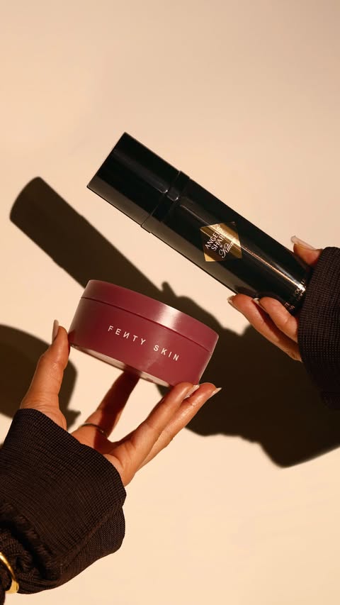 Instagram post by @freshlengths for KILIAN PARIS. Caption reads: [...] 
@fentyskin Butta Drop Vanilla 
@kilianparis....