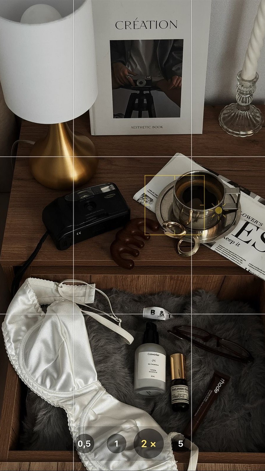 Instagram post by @goldenaster for bareMinerals. Caption reads: Inspired by the iconic loose foundation: The....