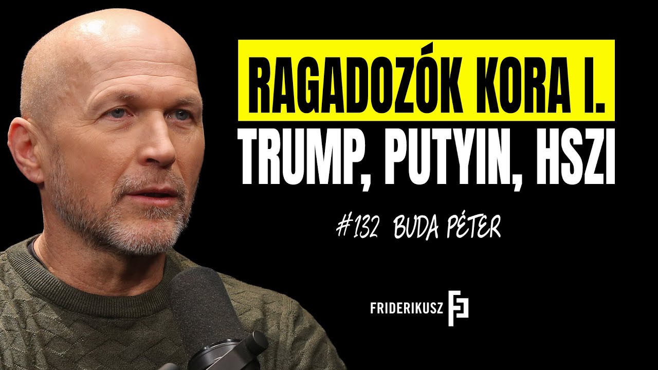 YouTube post by @FriderikuszPodcast for Deezer. Caption reads: Age of Predators I.” – podcast, in two parts, with....