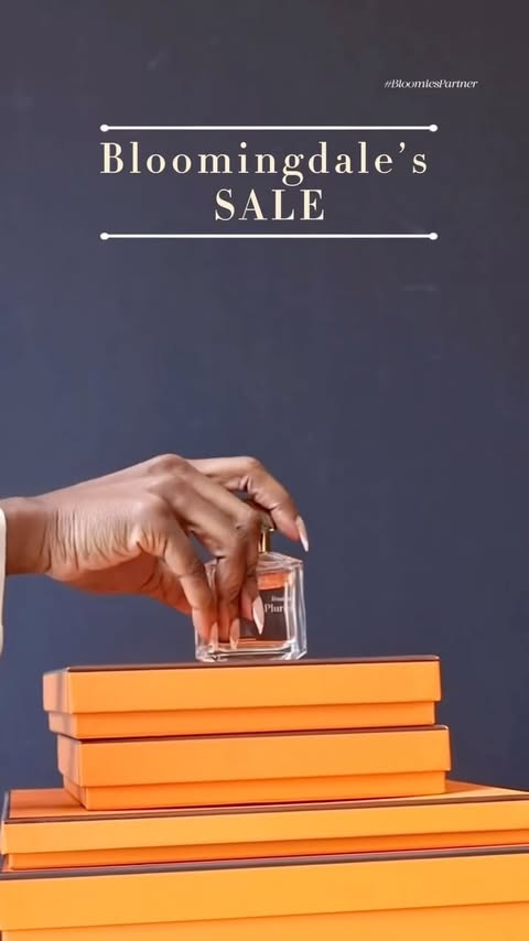 Instagram post by @tenickab for Bloomingdale's. Caption reads: [...] @maisonfranciskurkdjian is on sale....