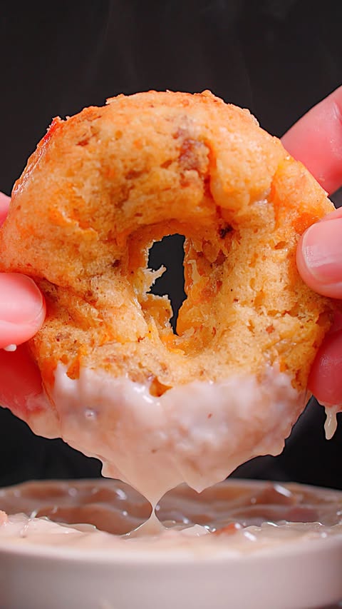 Instagram post by @colin.wingerter_ for Oats Overnight. Caption reads: Breakfast Biscuit Donuts Paired with....