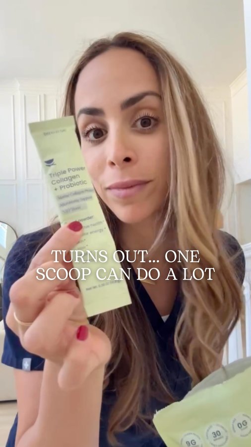 Instagram post by @sashahakmanmd for Bird&Be. Caption reads: [...] products? ✨ I’m so excited to share....