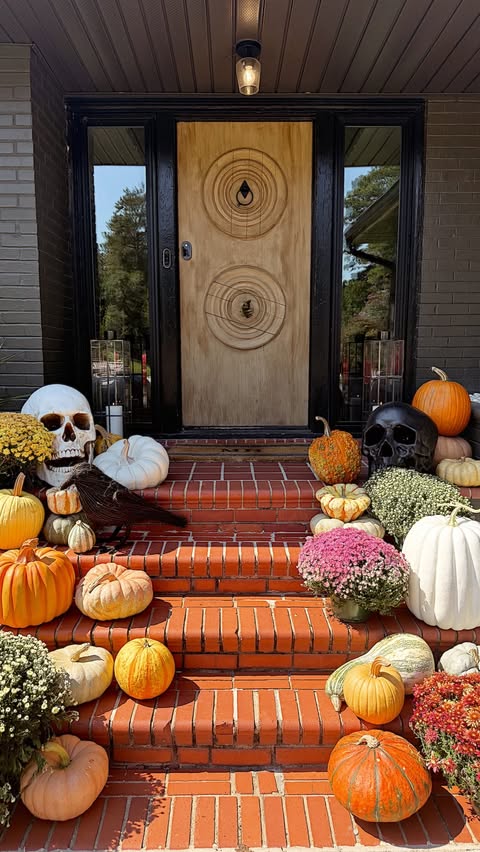 Instagram post by @moorehisstyle for At Home. Caption reads: [...] to fall with some decor pieces from....