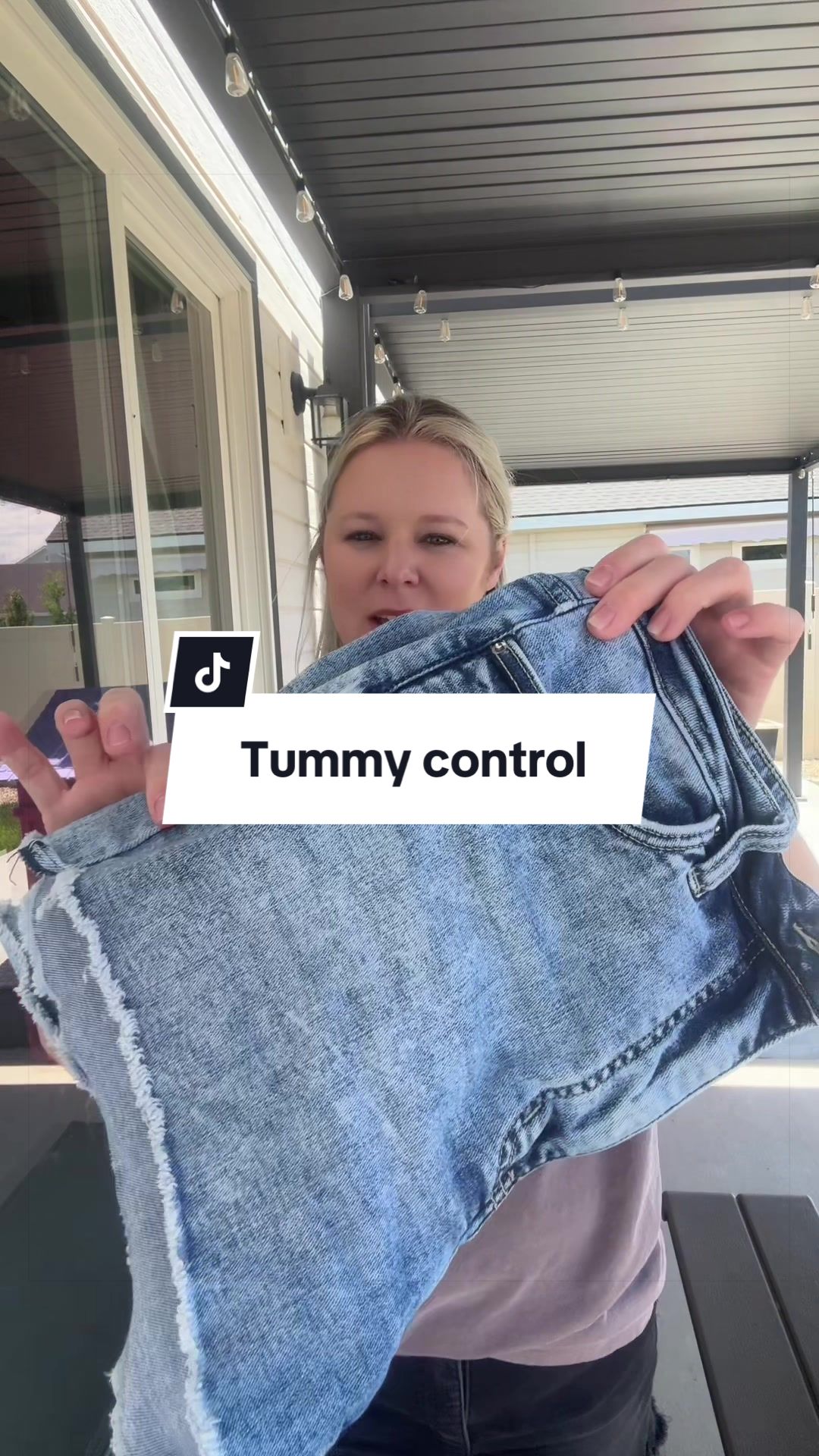 TikTok post by @kelsey0710 for Alexander Jane. Caption reads: Tummy control shorts from @Alexander Jane is all I....