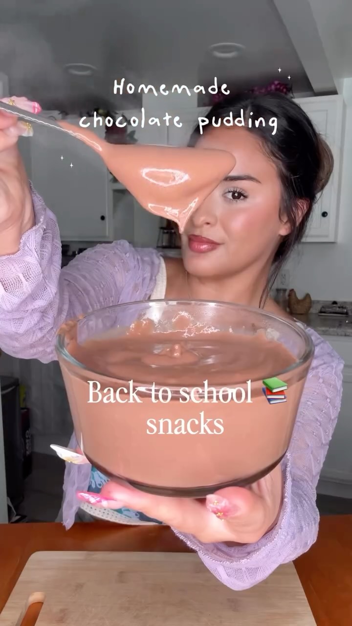 Instagram post by @cboothangcooks for Gonna Need Milk. Caption reads: The richest and creamiest homemade chocolate....