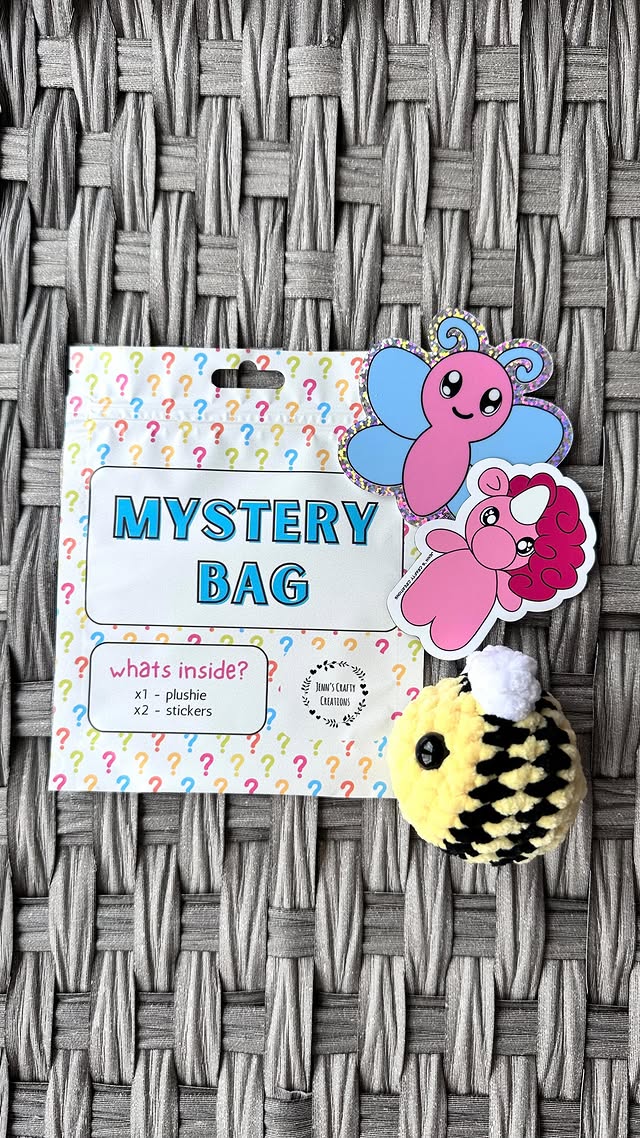 Instagram post by @jennscraftycreations for Sticker Mule. Caption reads: [...] bags!!! Also if you want $10 off your....