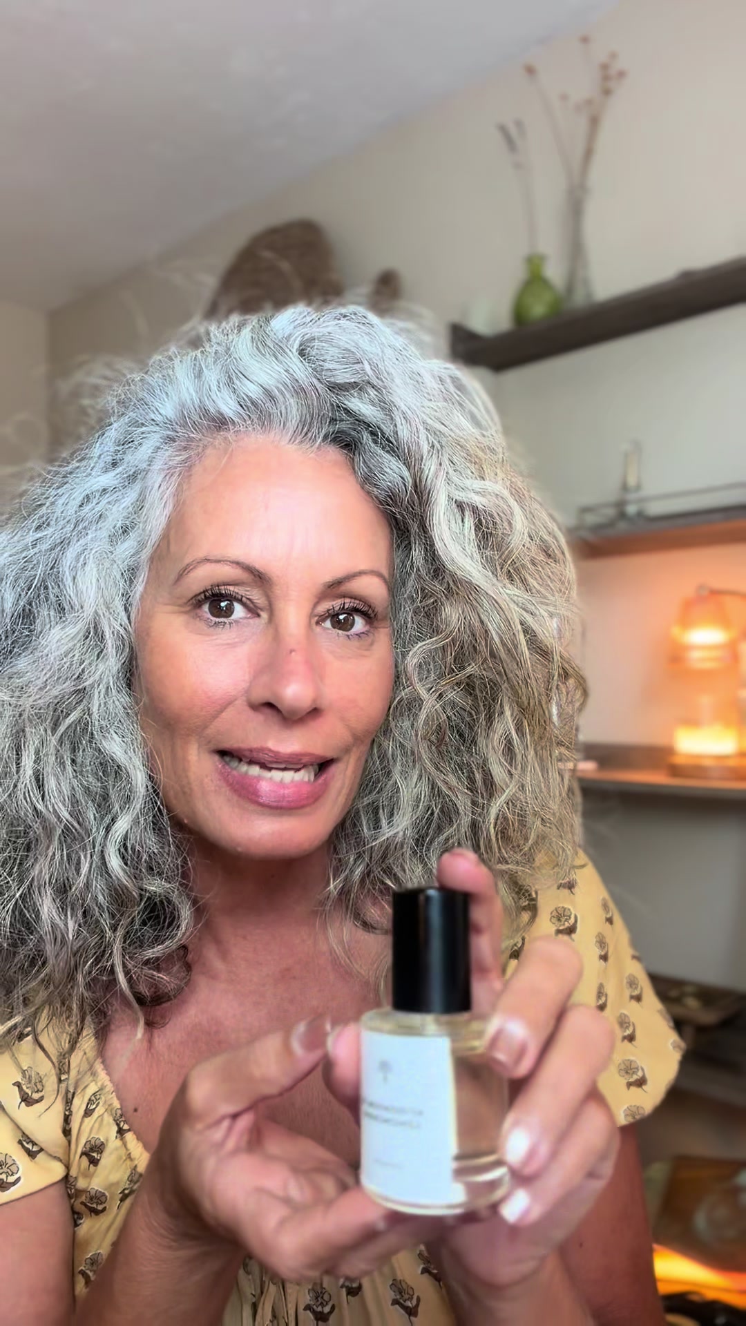 TikTok post by @dezishell for Eternal Perfume Oils. Caption reads: [...] without the harsh ingredients. @Eternal....