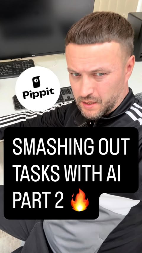 Instagram post by @frontendjoe for Pippit. Caption reads: [...] here ✨⁣ ⁣ ONLY $1.5/month — 90% OFF on....