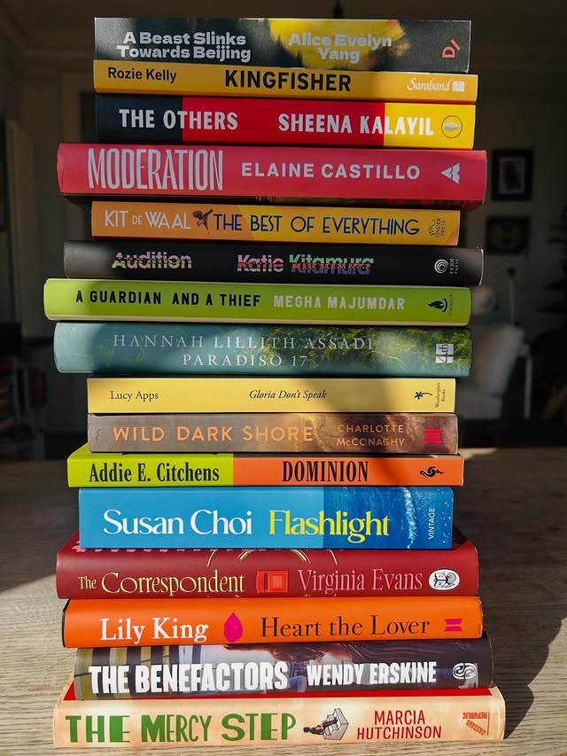 Instagram post by @whatsarahreadnext for Women's Prize. Caption reads: WP Longlist for Fiction - Where to start? It can....