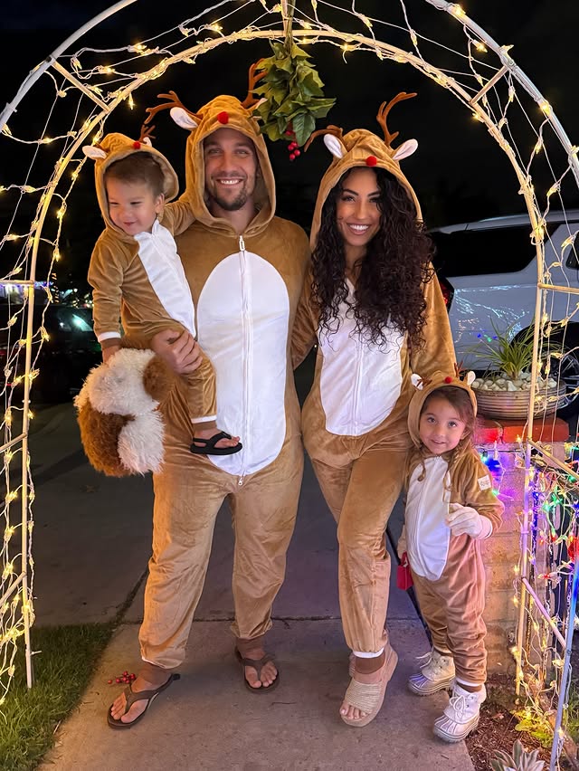 Instagram post by @tarynnslater for Tipsy Elves. Caption reads: [...] looking forward to most in 2026? 🦌....