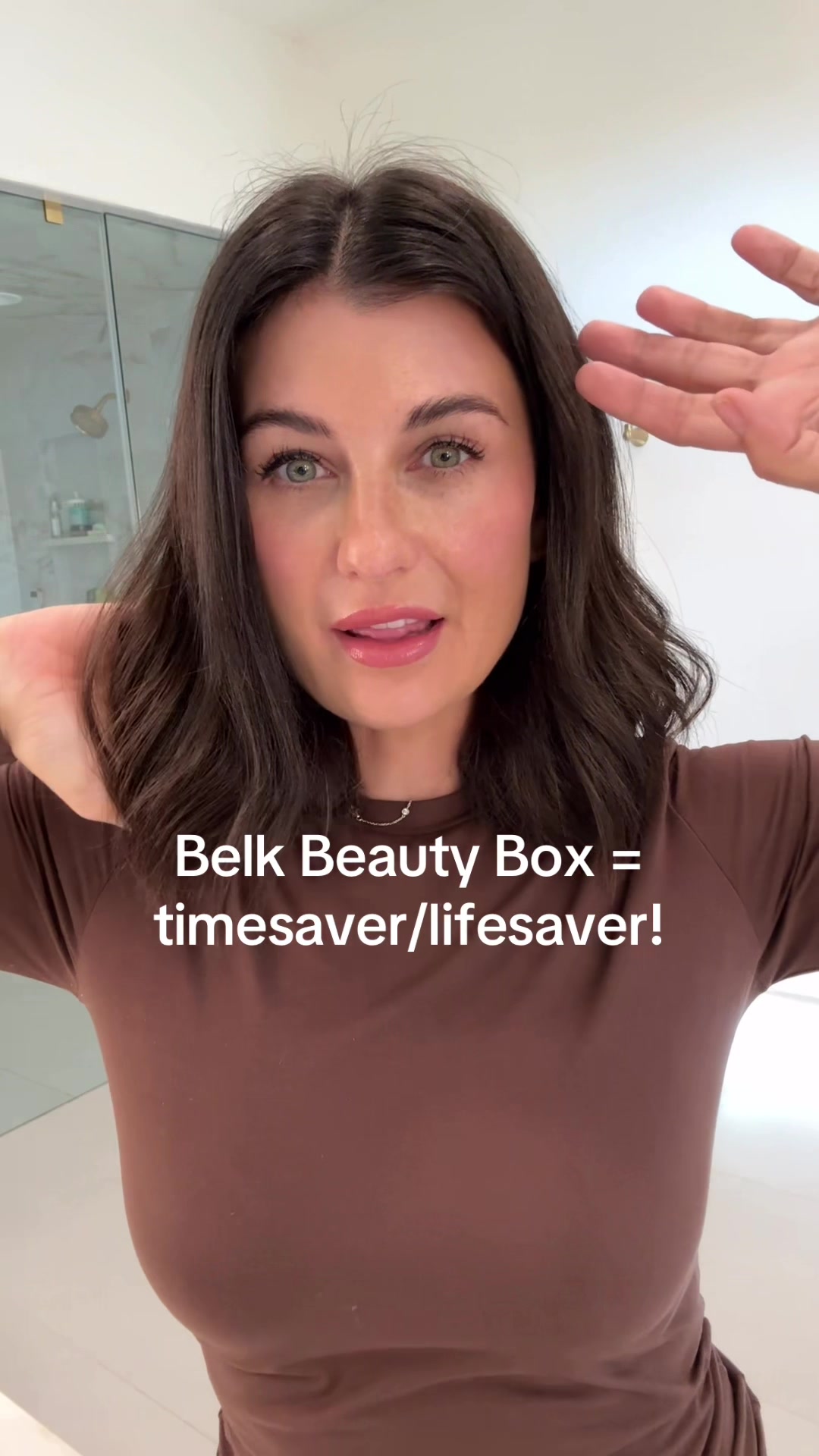 TikTok post by @nikkiburdine for Belk. Caption reads: [...] rare I plan ahead but signing up for the....
