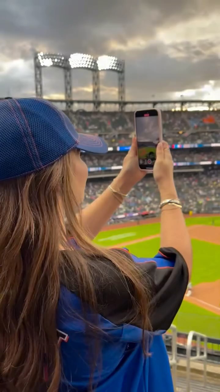 Instagram post by @alexis.taliento for SeatGeek. Caption reads: Last-minute baseball tickets thanks to @seatgeek....