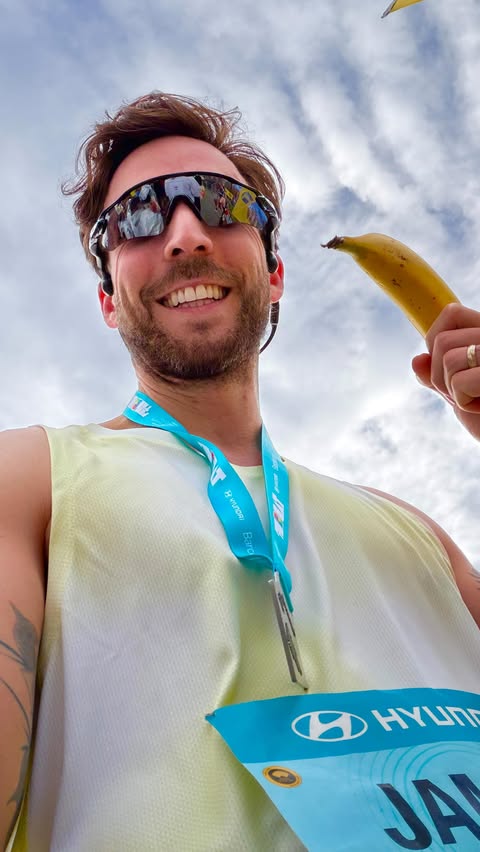 Instagram post by @london_fitness_guy for Brooks Running. Caption reads: [...] to hear this! Massive thanks to....