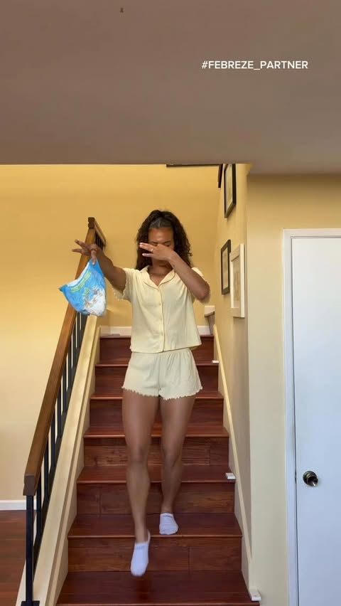 Instagram post by @hinkleyhailey for Febreze. Caption reads: #FEBREZE_PARTNER Click the link in my bio for $2....