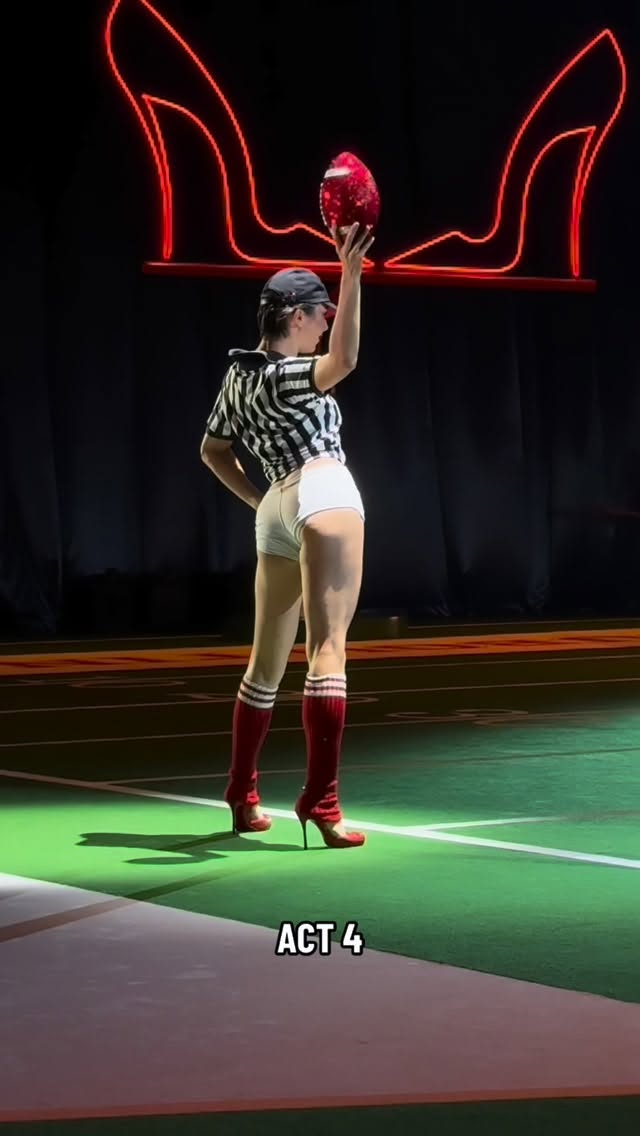 Instagram post by @ideservecouture for Christian Louboutin. Caption reads: 5 acts! 1 show! 

In @christianlouboutin world,....