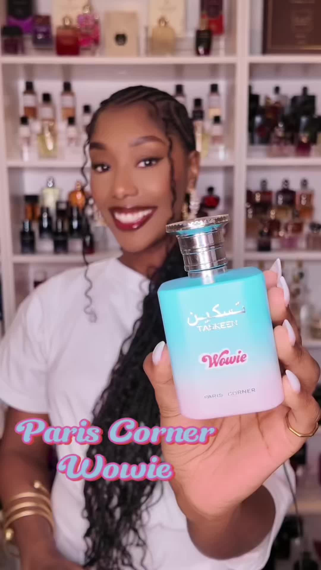 TikTok post by @pursuitofperfume for Paris Corner Perfumes. Caption reads: [...] you spend $1,300 on a fragrance? ....