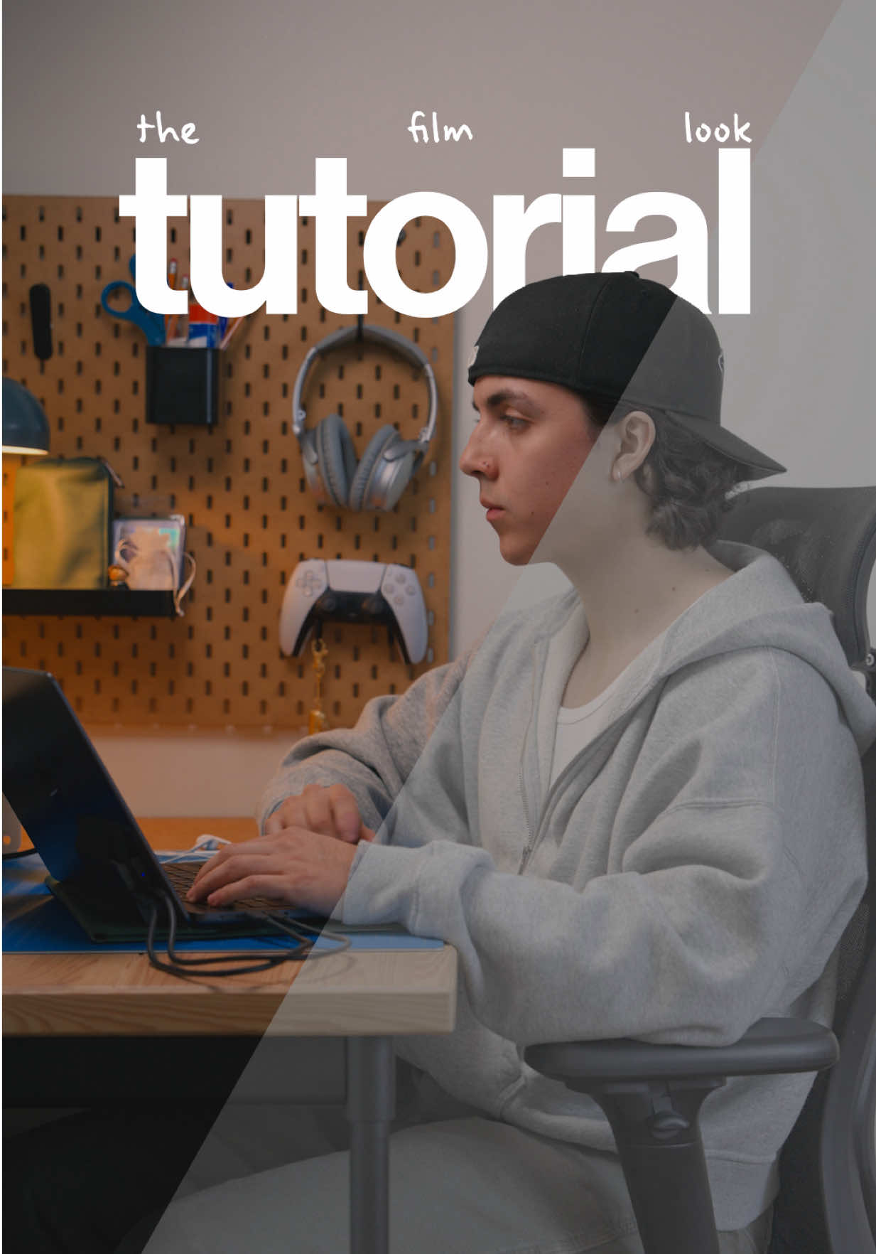 TikTok post by @m0rra for Adobe Video. Caption reads: [...] grading in a while. With the help of @Adobe....