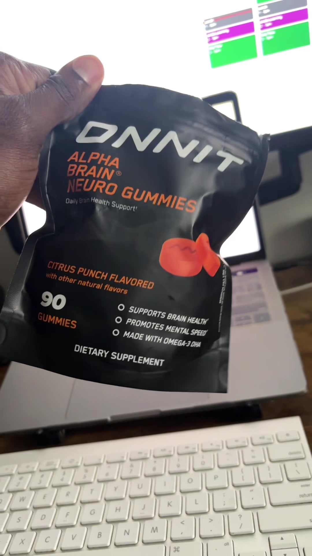 TikTok post by @sensei_soy for Onnit. Caption reads: [...] fuel, better focus, real energy @GET ONNIT....
