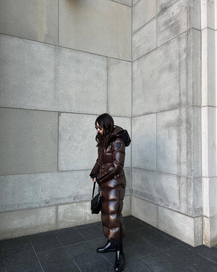 Instagram post by @laurendombrower for RUDSAK. Caption reads: [...] the Halia jacket, which is a part of....