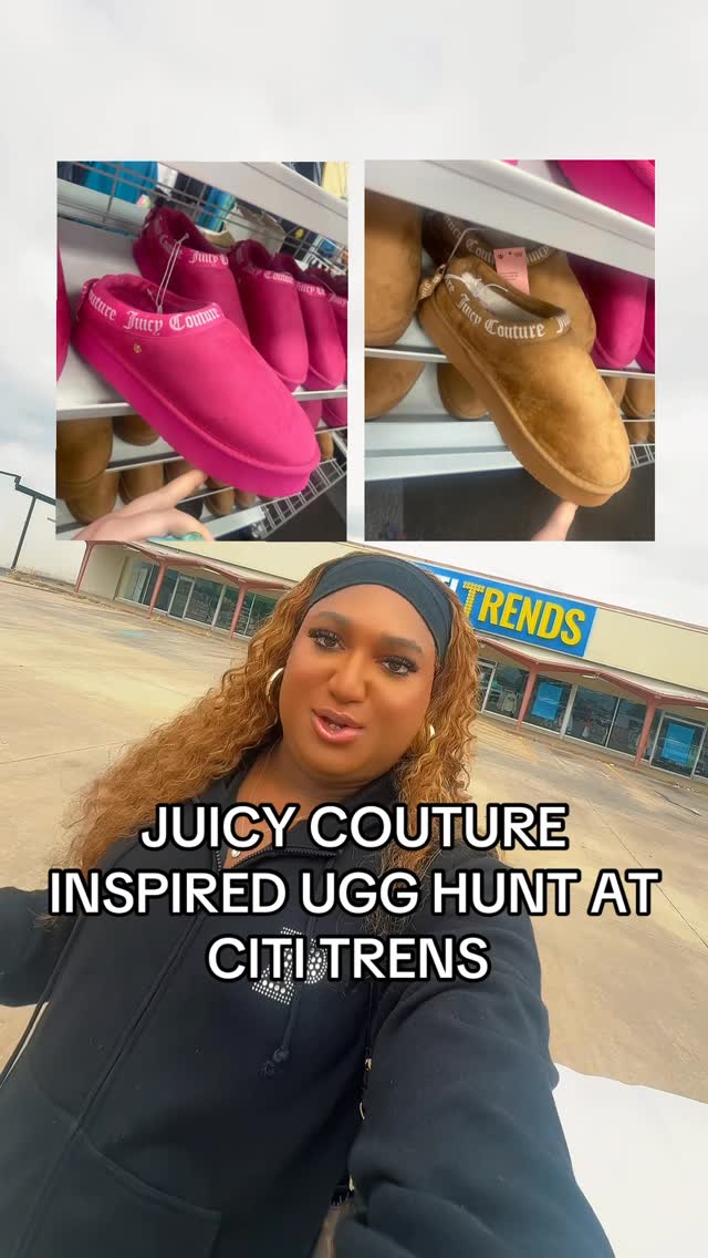 Instagram post by @doseofkasandra for Citi Trends. Caption reads: @cititrends 💗✨ #cititrends #juicycouture #girly....