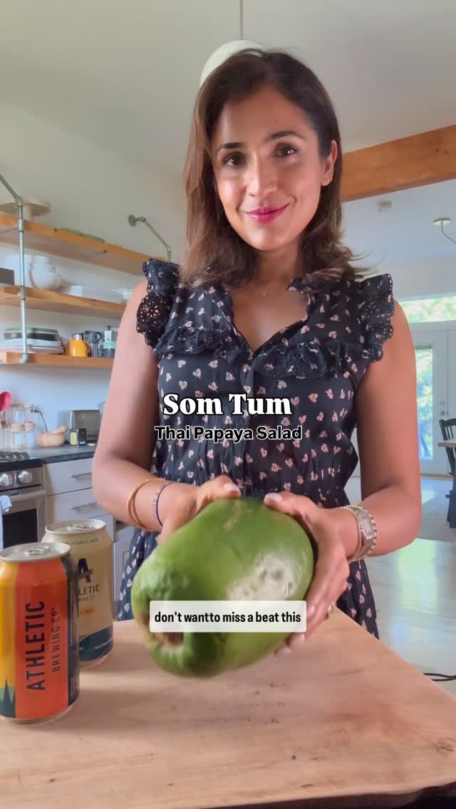 Instagram post by @chiefspicemama for Athletic Brewing. Caption reads: ☀️ I don’t know about you but I don’t want to miss....