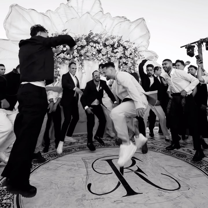 Instagram post by @danazohdy for fancy.net.eg. Caption reads: [...] @weddingscommunity • PR: @fancy.net.eg •....