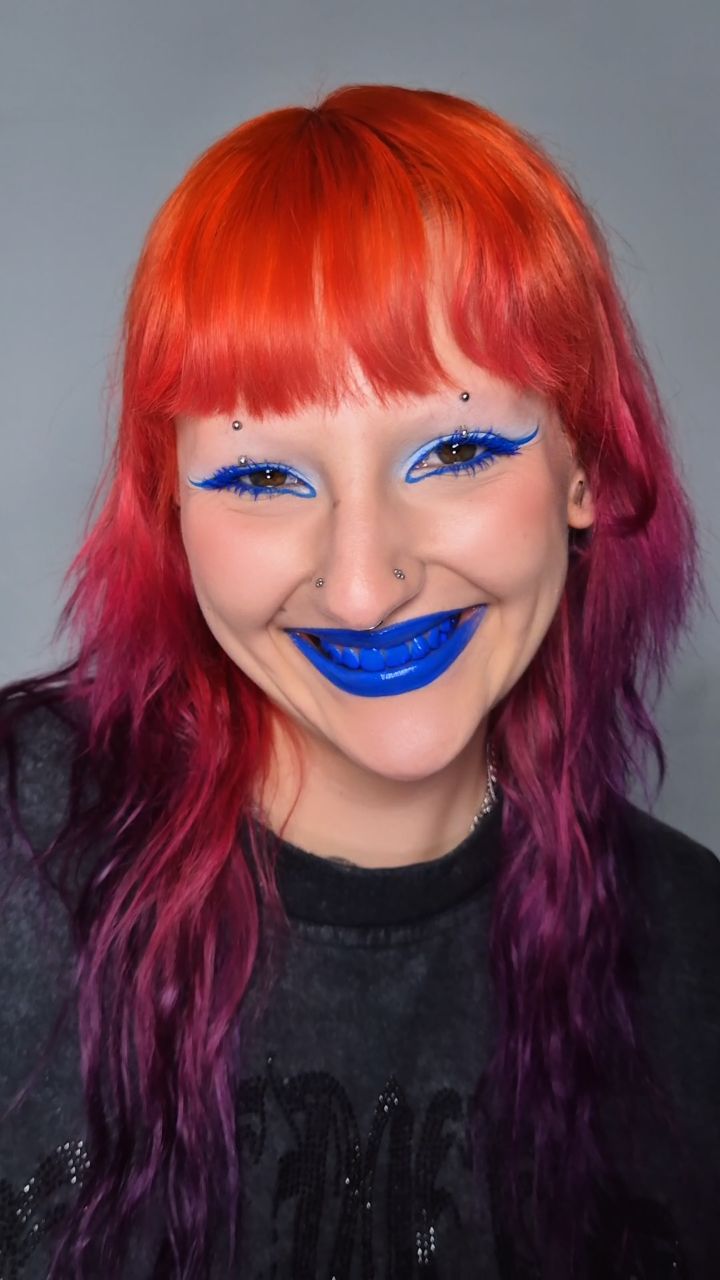 Instagram post by @nonaa_mua for madebymitchell. Caption reads: Matching my teeth to my makeup >>>

Btw I only....