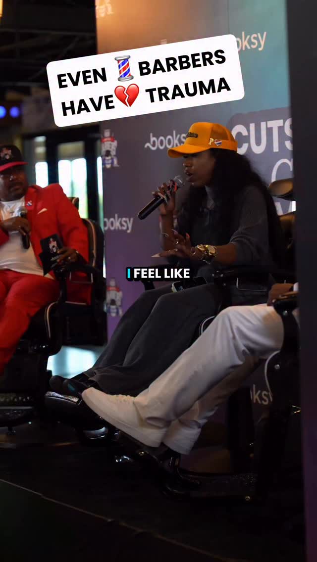 Instagram post by @unitedbarbersclub for Booksy. Caption reads: Some clients bring inspo pics. Others bring....