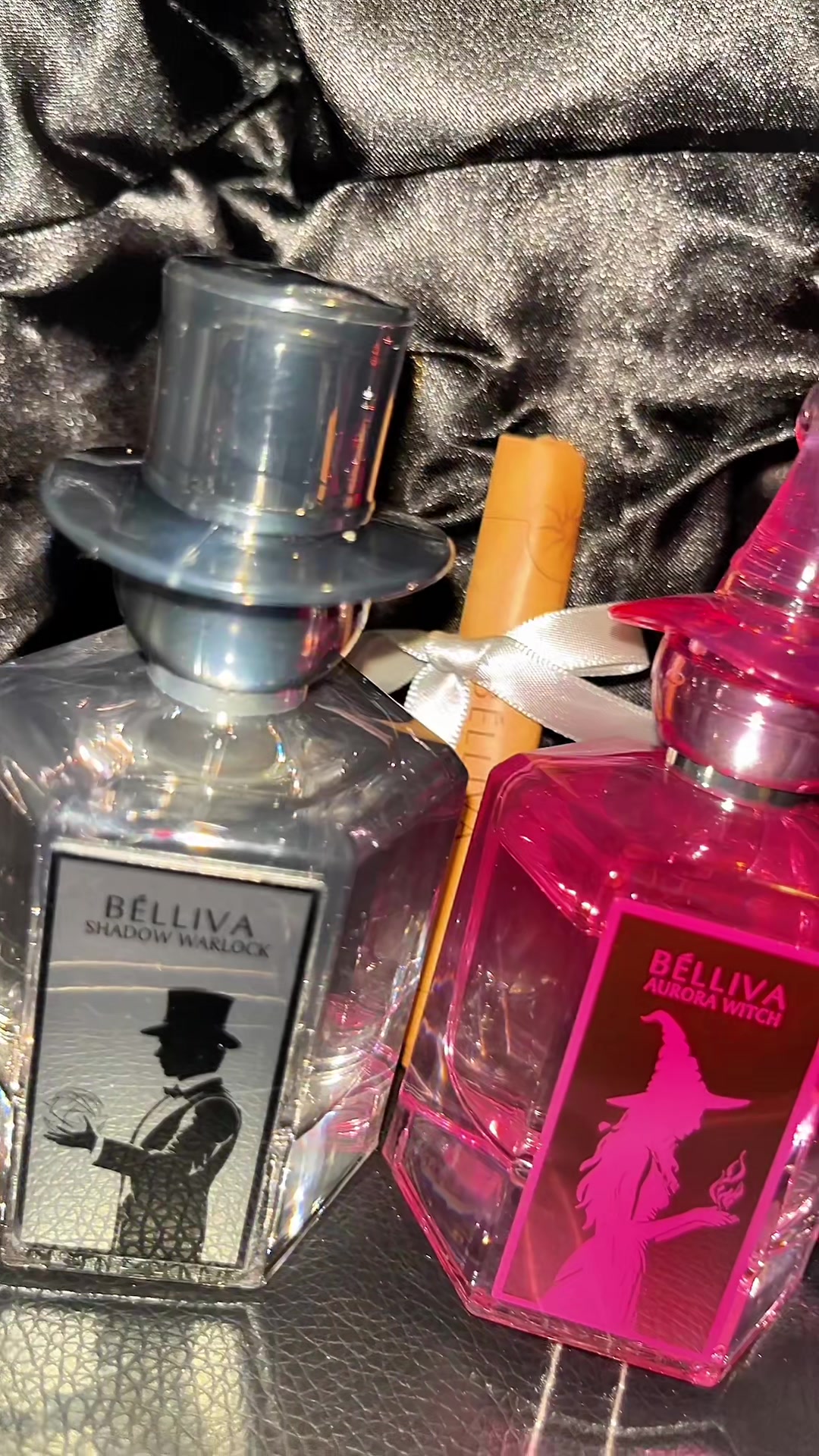 TikTok post by @kesetta for Belliva Beauty. Caption reads: [...] #belliva #perfumegift @Belliva Beauty UK.