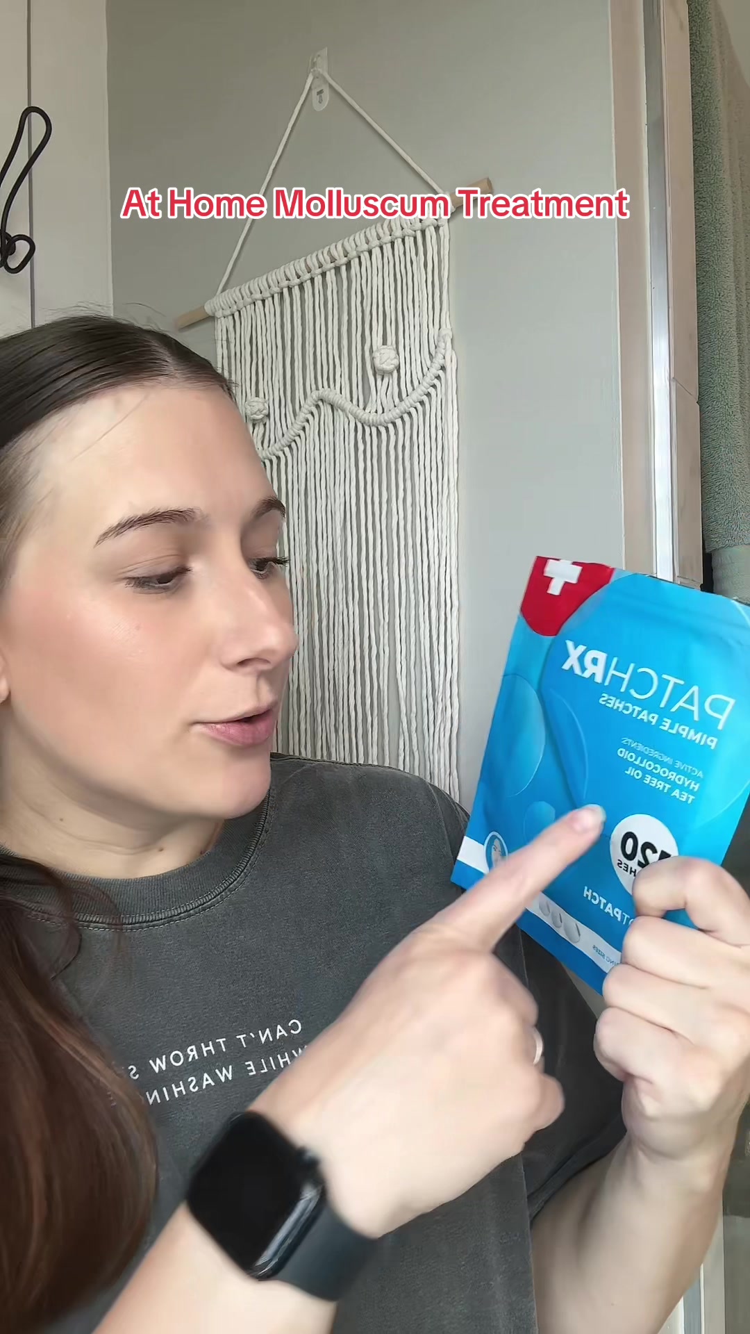 TikTok post by @court_blum for PatchRx. Caption reads: [...] bump to open! No beetlejuice needed!....
