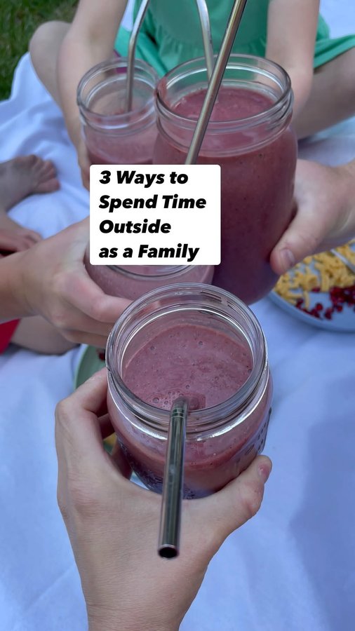 Instagram post by @stayathomeactivitymom for babyganics. Caption reads: As a mom of 3, I’m all about keeping it simple.....