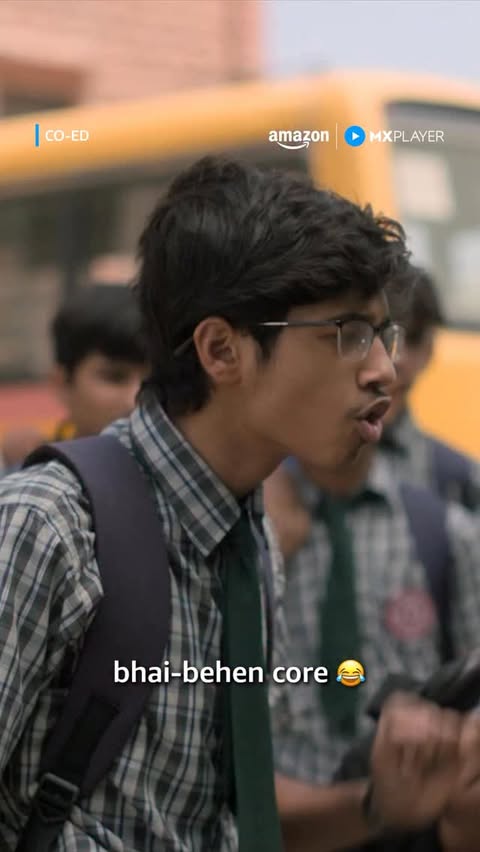 Instagram post by @vedantsinha0218 for MX Player. Caption reads: yeh hai bhai behen ka pyaar 😆

CO-ED streaming....