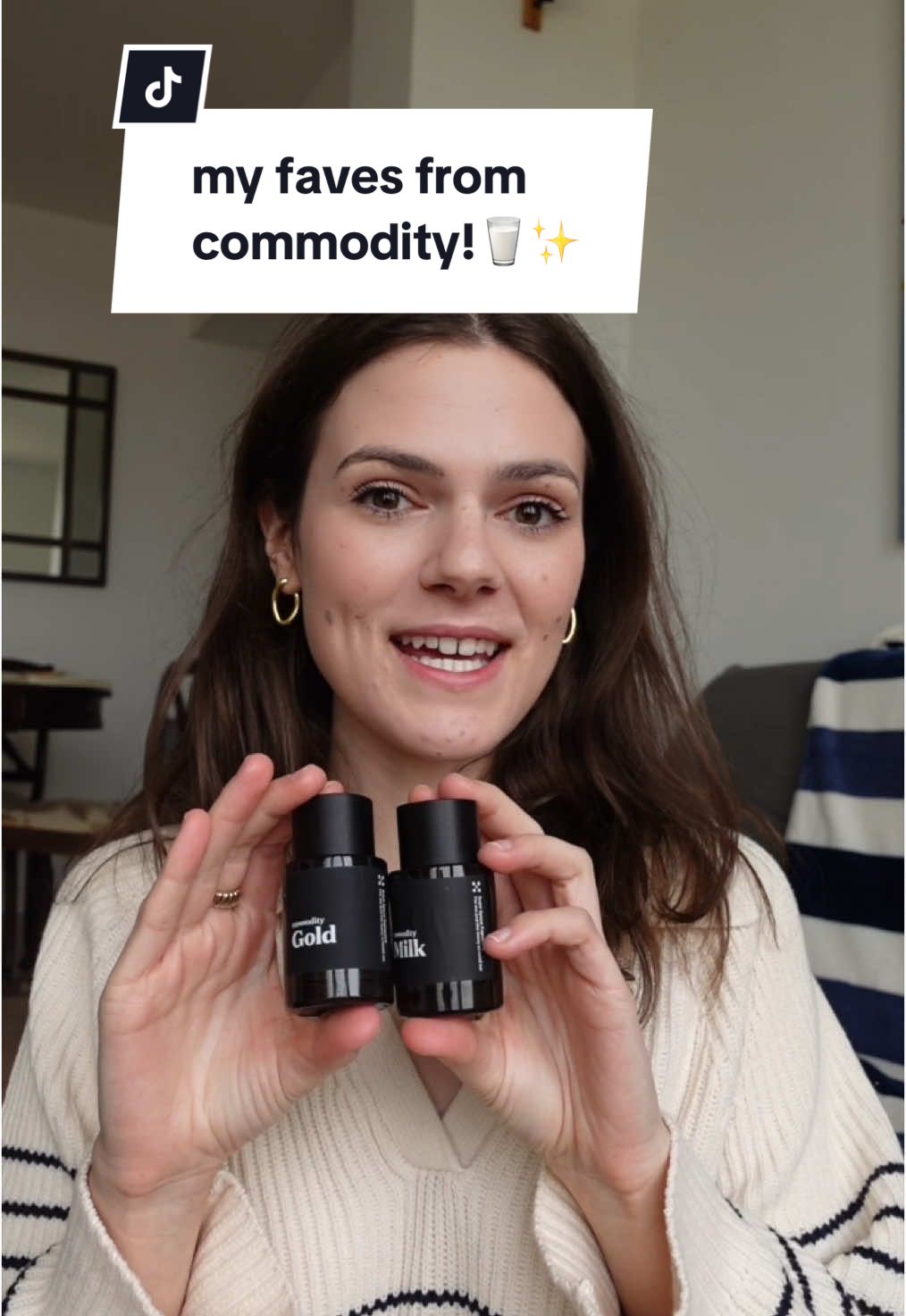 TikTok post by @perfumerism for Commodity Fragrances. Caption reads: [...] is your favorite fragrance from @Commodity....