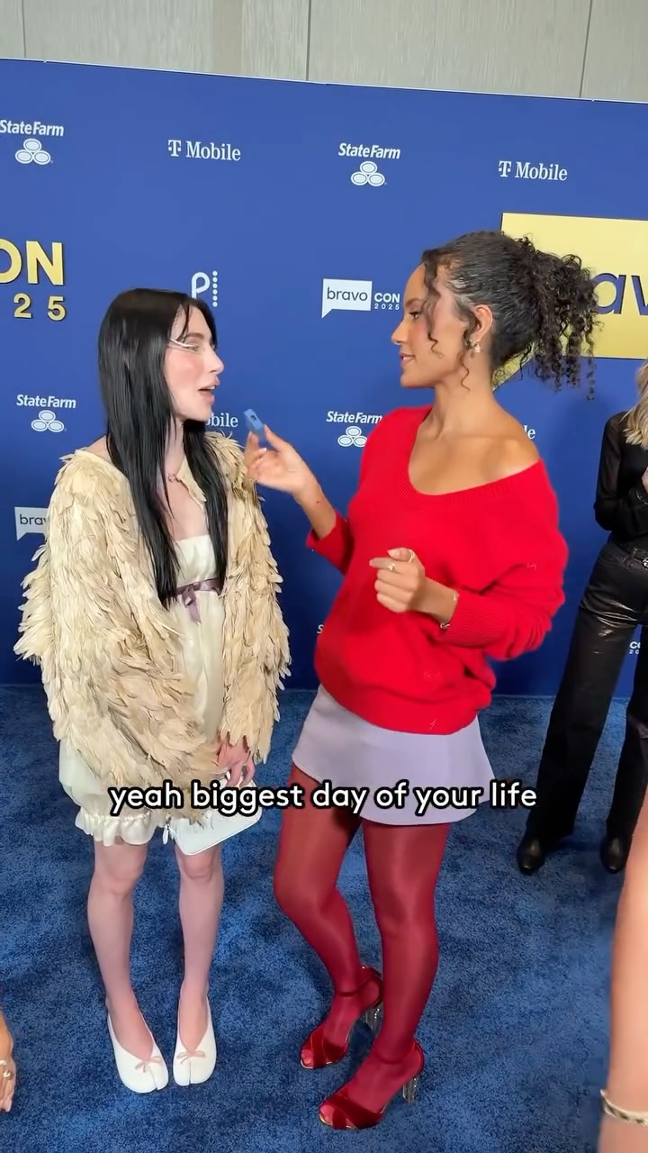 Instagram post by @lexniko for Refinery29. Caption reads: At baby’s first #Bravocon, you wear your mom’s....