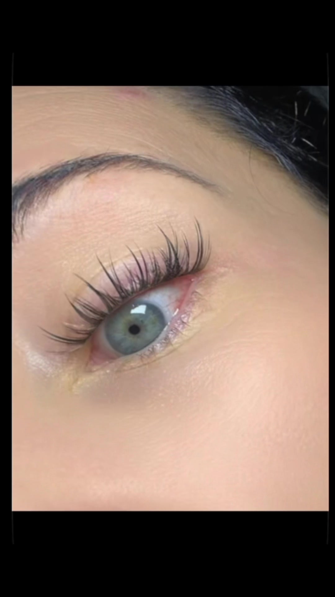 TikTok post by @sherbabyy86 for Fowendia Lashes. Caption reads: [...] that ALL Natural Beauty appearance!....