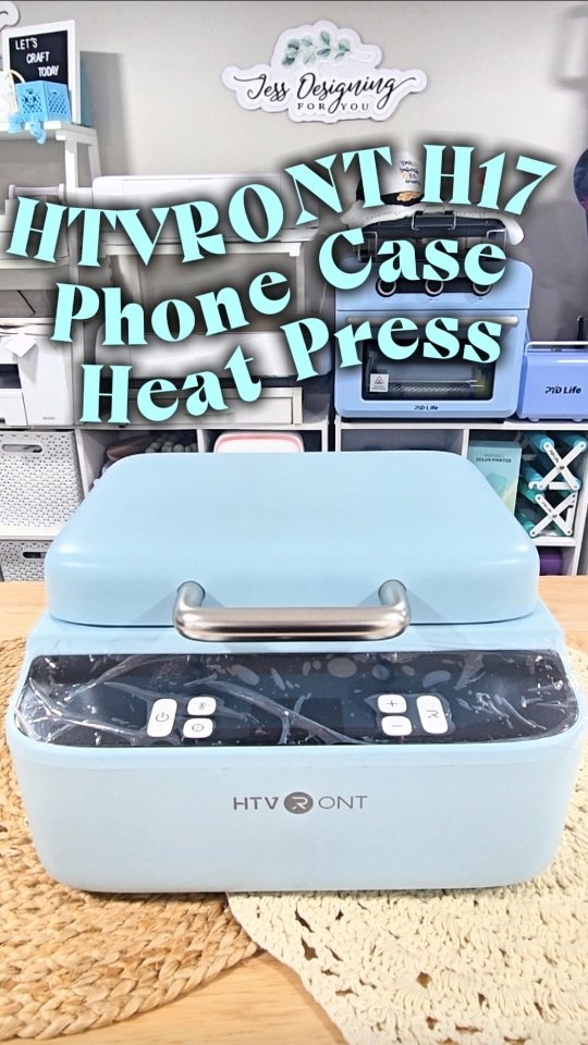 Instagram post by @jessdesigningforyou for HTVRONT. Caption reads: [...] more?!), the possibilities with the HTVRONT....