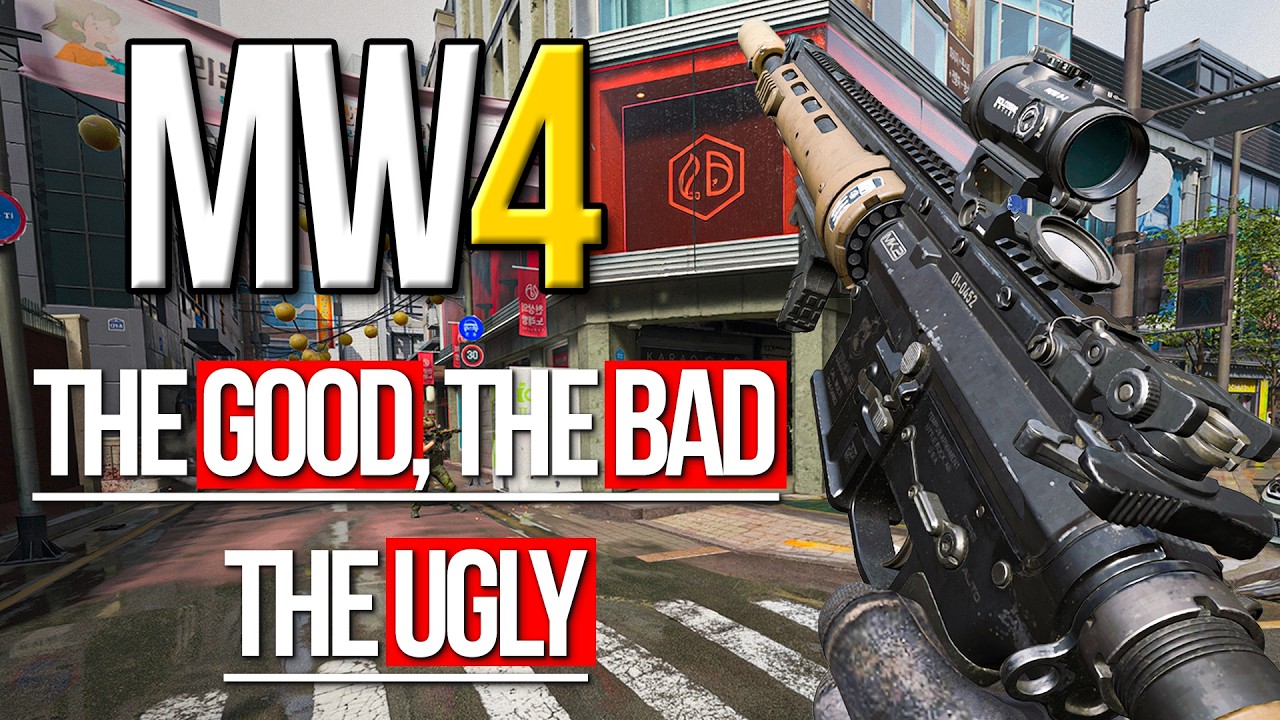 YouTube post by @Drift0r for Ultimate Ears Pro. Caption reads: Modern Warfare 4: The Good, The Bad, & The Ugly.