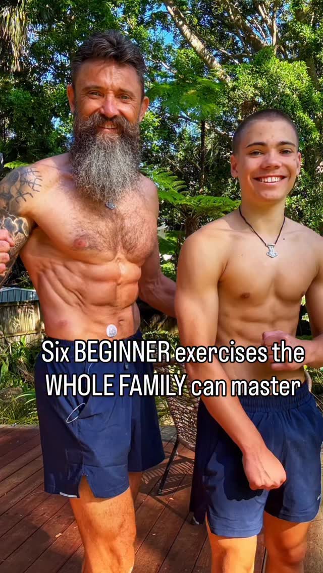 Instagram post by @fam_hiit_squad for 2XU. Caption reads: BEGINNER CIRCUIT FOR THE WHOLE FAMILY 
Family....