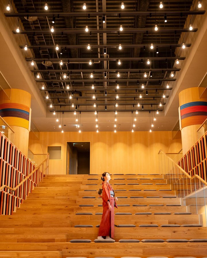 Instagram post by @hamnin1027ie for OMO by Hoshino Resorts. Caption reads: OMO7高知 by 星野リゾート....