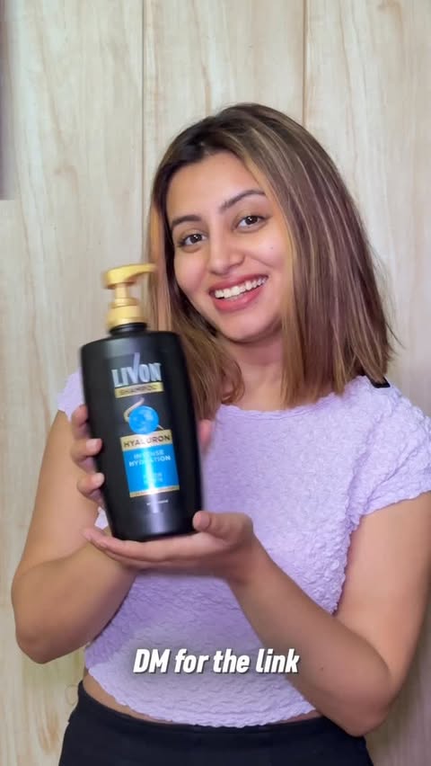 Instagram post by @isha_karnwal for Livon. Caption reads: [...] needed hydration, not just cleansing Livon....
