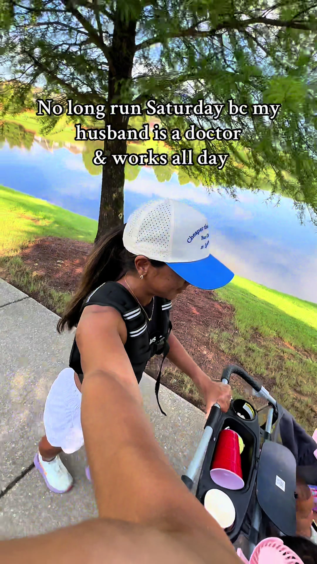 TikTok post by @nvankampen for GetSprints. Caption reads: we do what we can #mom #runner #runtok #running....