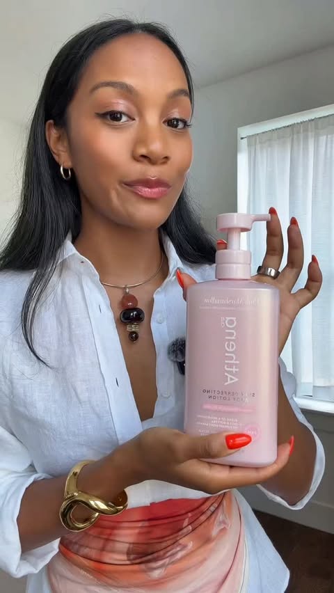 Instagram post by @asia__grant for Athena Club. Caption reads: a perfumer’s take on @athenaclub new summer scents....