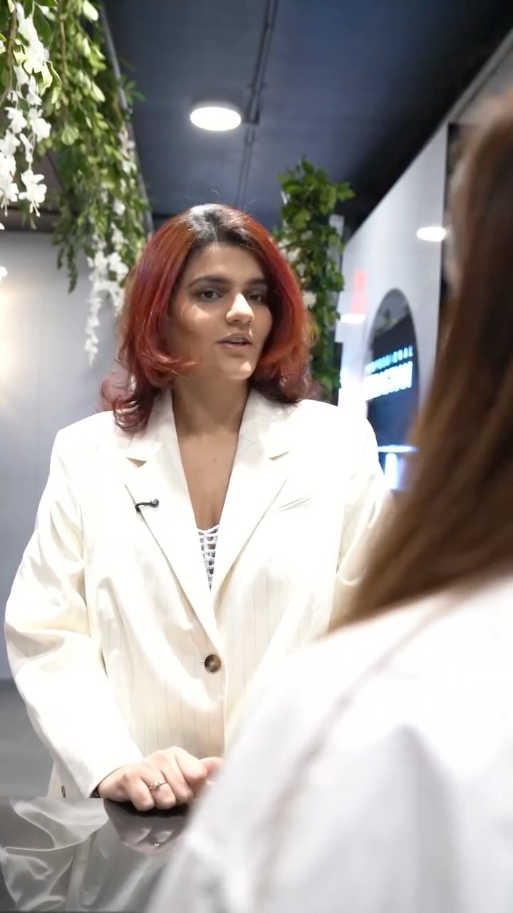 Instagram post by @nikhilsharmahairdressing for Aveda. Caption reads: Hosted an event in collaboration with @avedaindia....