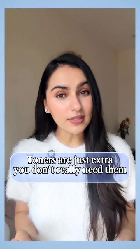 Instagram post by @skin_by_dr.shivangi for Herbalife. Caption reads: ✨ Toners are not unnecessary, just misunderstood.....