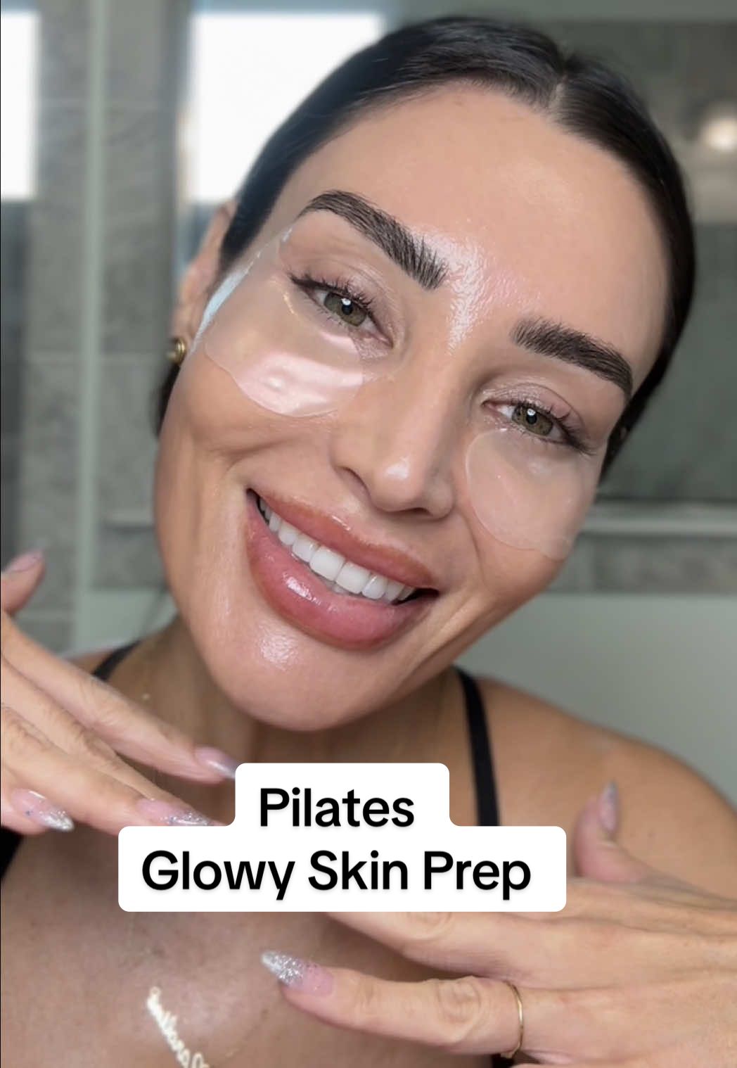 TikTok post by @carejohnston for NAKED SUNDAYS. Caption reads: [...] @RevitaLashCosmetics @Naked Sundays @SACHEU....