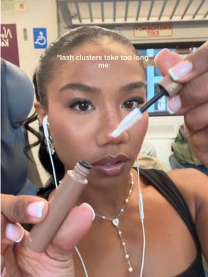 TikTok post by @maryamthomasss for FlutterHabit. Caption reads: [...] #diylashes #lashtutorial #beautytips....