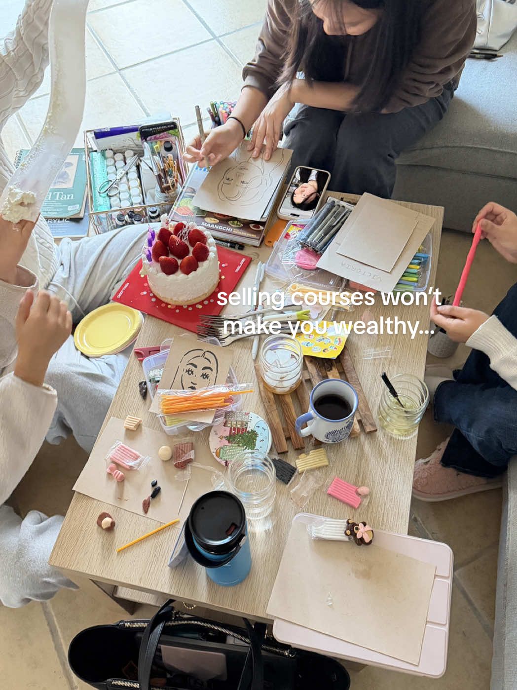 TikTok post by @eileenxyang for Avon. Caption reads: controversial topic lol but idk ive been thinking....